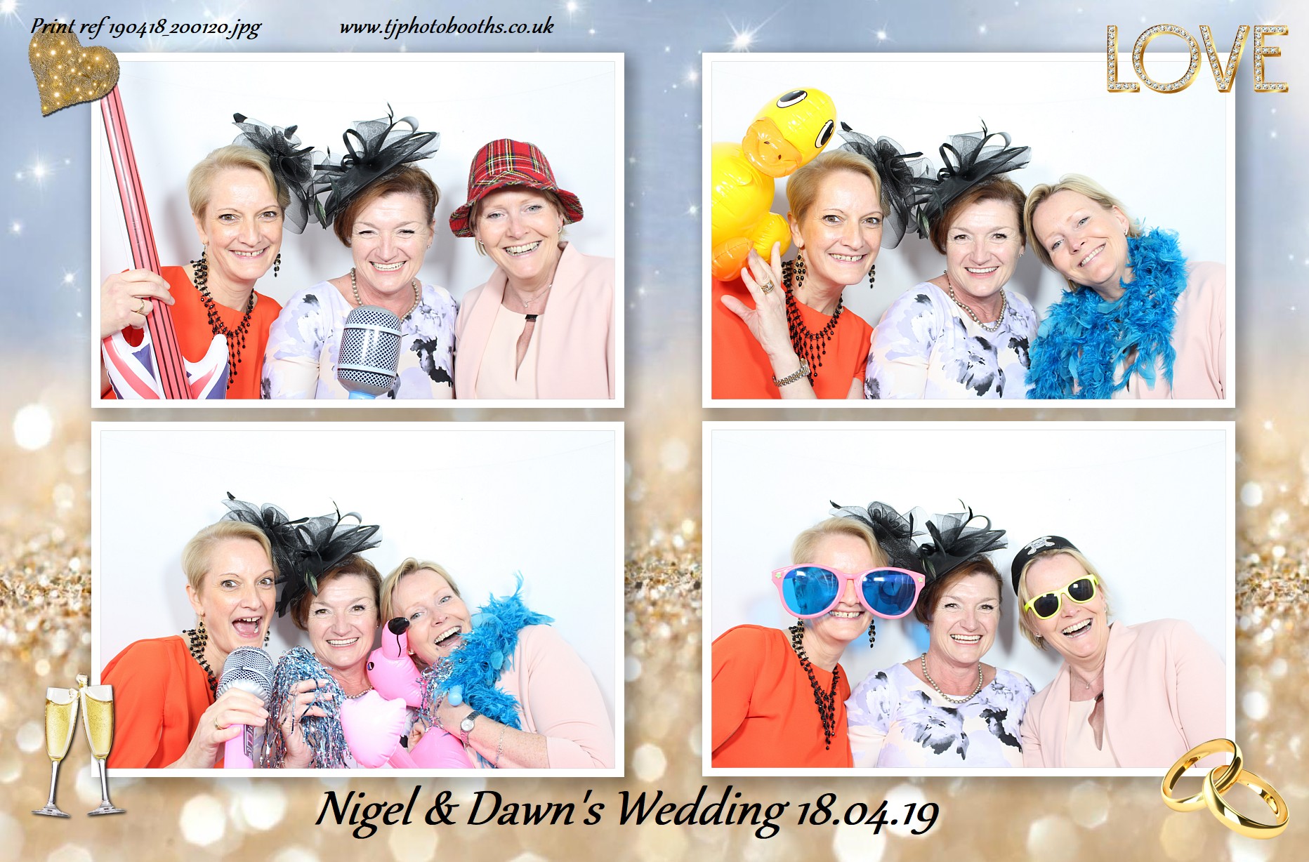 Nigel & Dawn's Wedding | View more photos from the event at gallery.tjphotobooths.co.uk/u/TJPhotobooths/Nigel-Dawns-Wedding